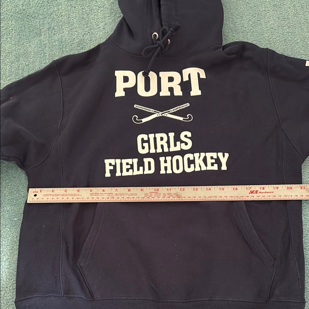 Champion NWOT Navy Hoodie - Picture 3 of 6